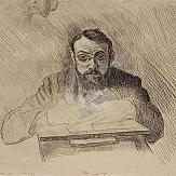 Henri Matisse, autoportrait, 1900, gravure